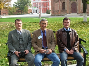 Кульков В.Г., Назаров А.А. и я внутри тульского кремля